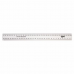 Texet Shatter Resistant Ruler White 30cm (12") 